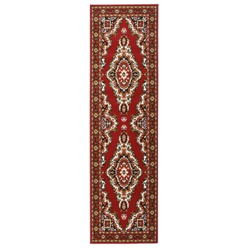 Covor traversa BCF, rosu oriental, 100x400 cm 331773 Covor traversa BCF, rosu oriental, 100x400 cm 331773