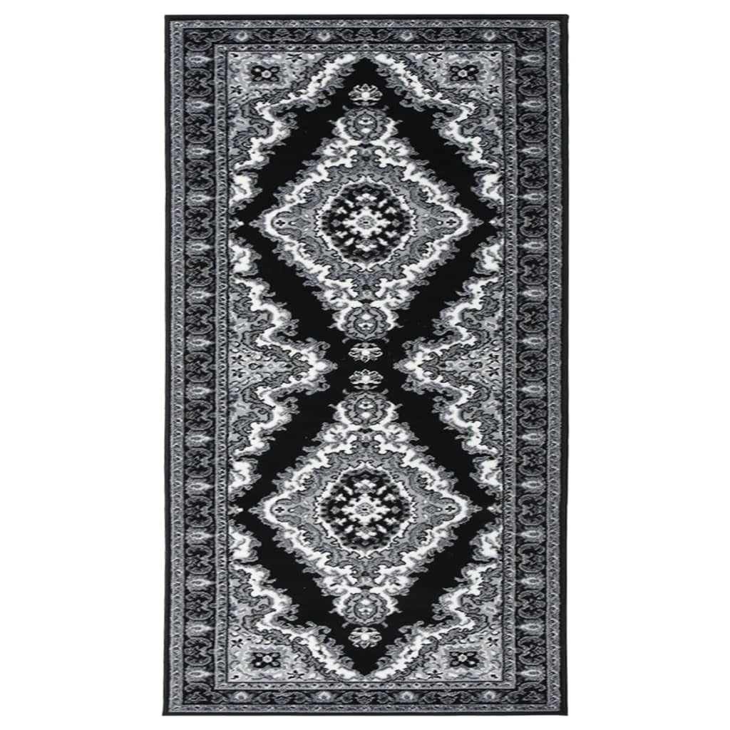 Covor traversa BCF, Negru/Gri, 100x150 cm 331792