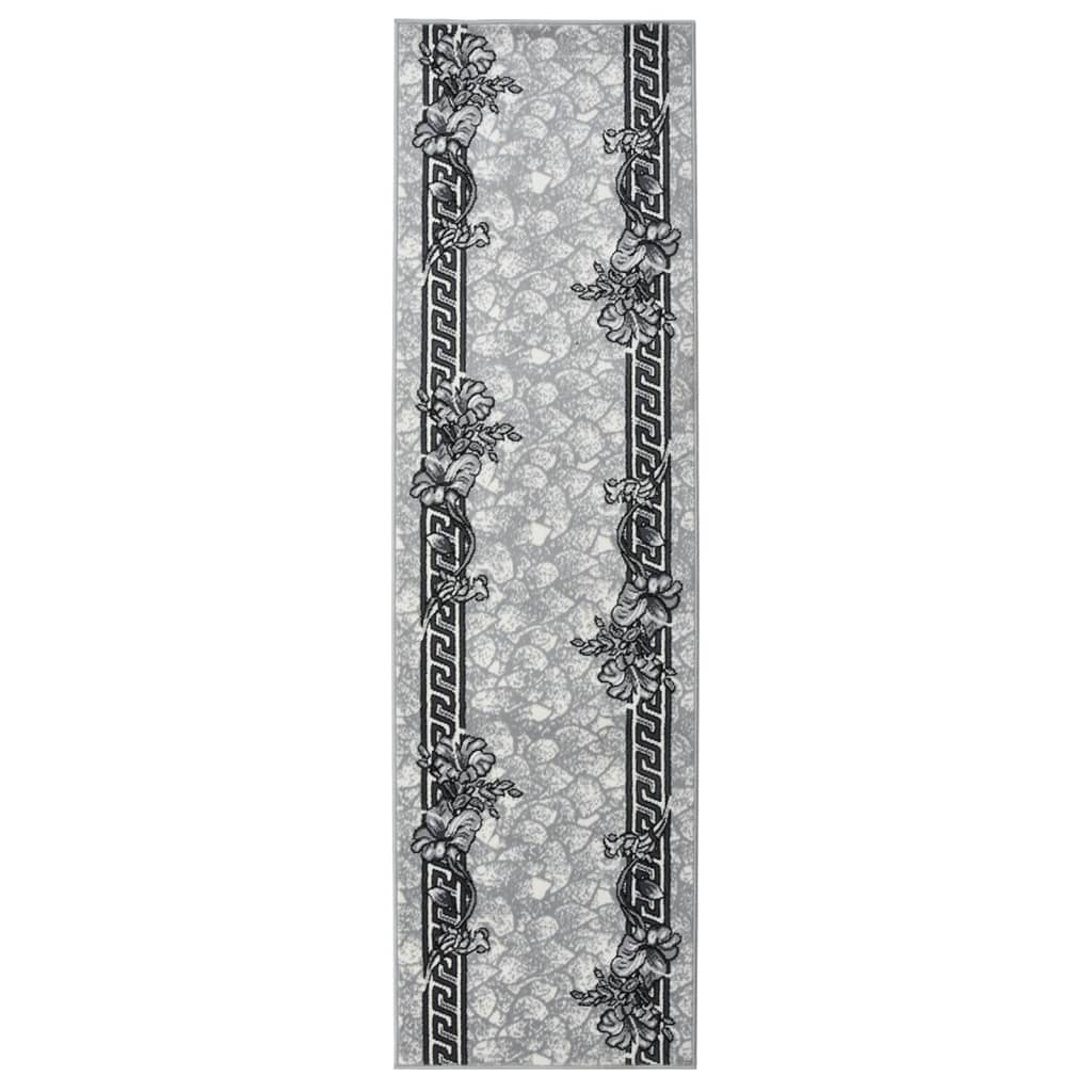 Covor traversa BCF, Gri/ Negru, 80x300 cm 331835