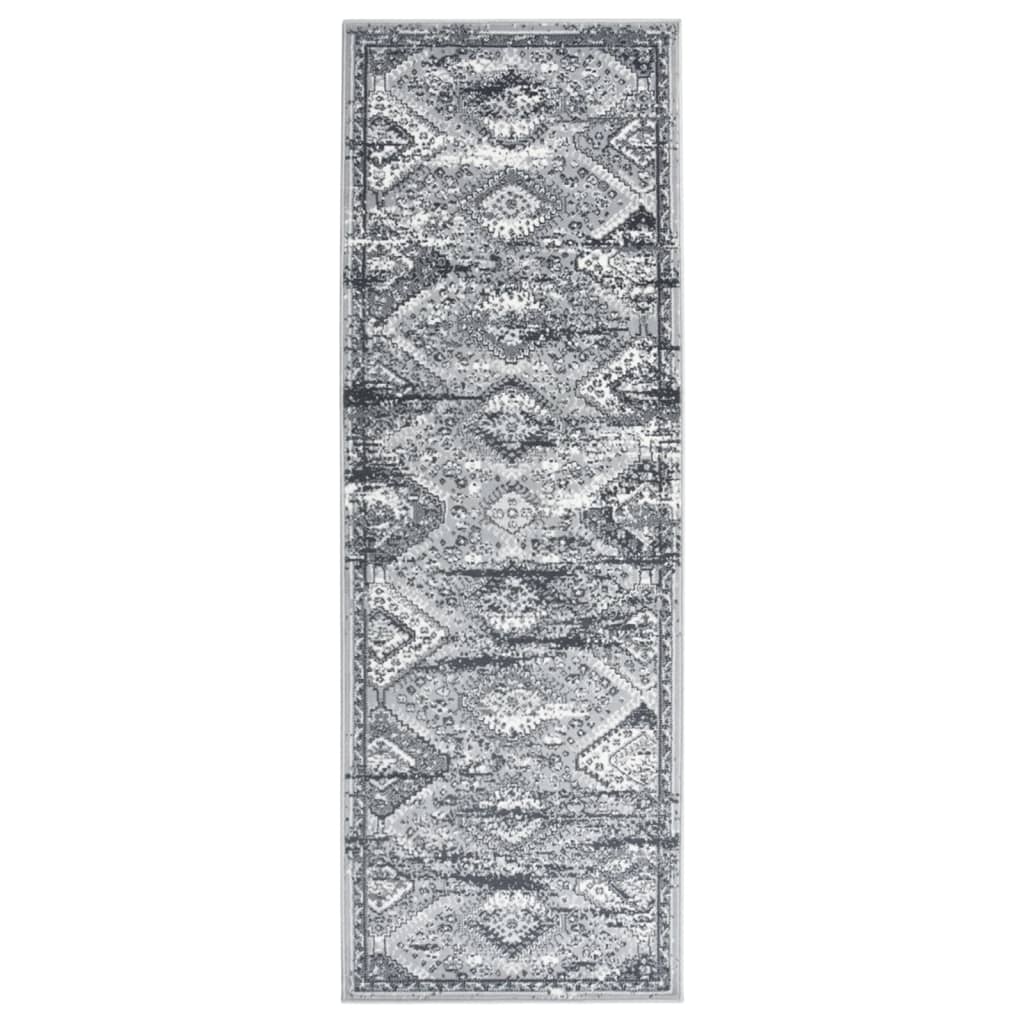 Covor traversa, gri oriental, 80x250 cm, BCF 332098