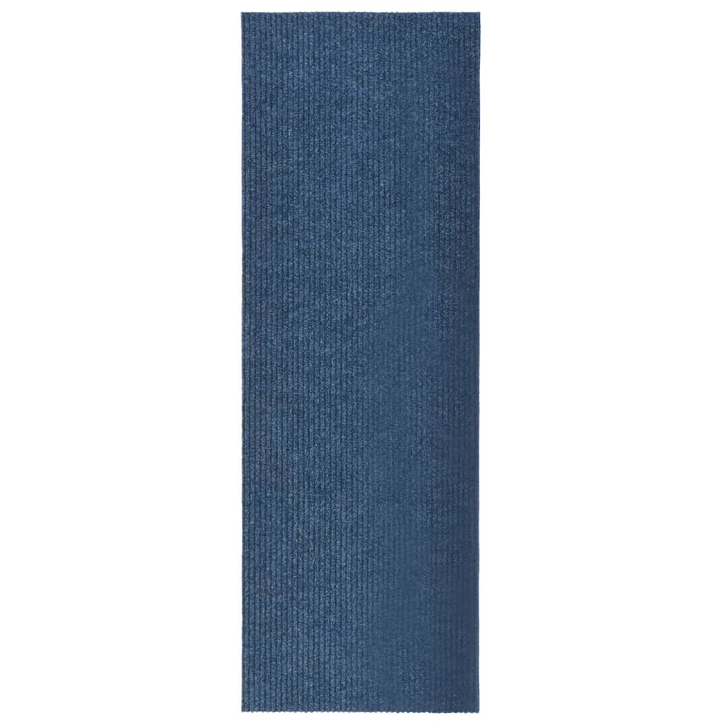 Covor traversa de captare murdarie, albastru, 100x300 cm 327196