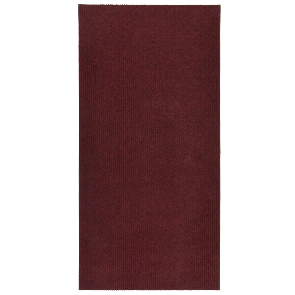 Covor traversa de captare murdarie, rosu bordo, 100x200 cm 327212