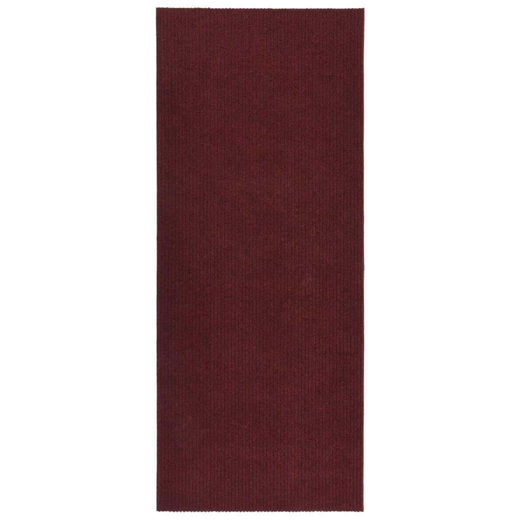Covor traversa de captare murdarie, rosu bordo, 100x250 cm 327213