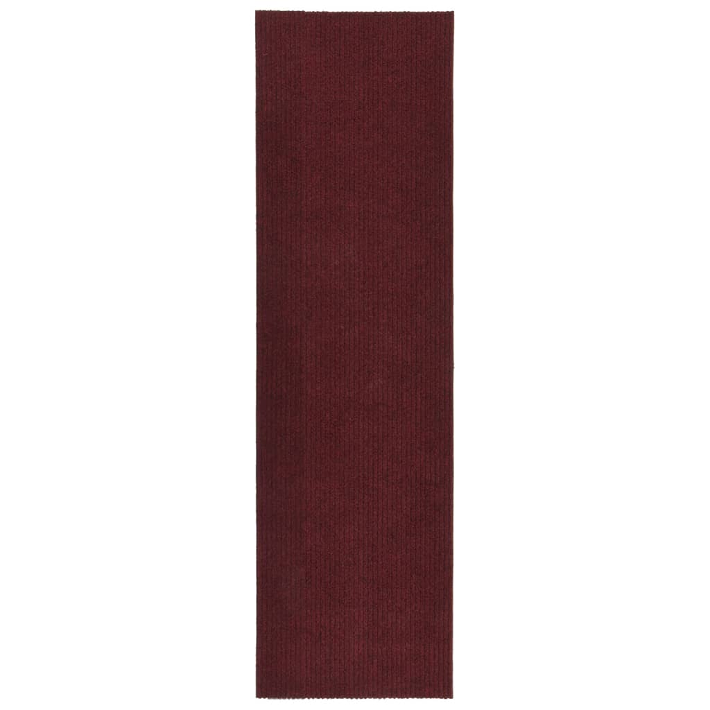 Covor traversa de captare murdarie, rosu bordo, 100x350 cm 327215