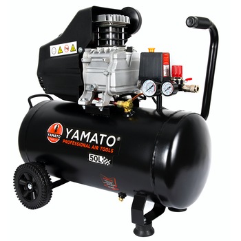 Compresor aer Yamato® XCP-50U, 50L, 2.5Cp, 2000W, 8Bar, 250L/min, profesional Compresor aer Yamato® XCP-50U, 50L, 2.5Cp, 2000W, 8Bar, 250L/min, profesional