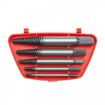 Set 5 extractoare suruburi rupte, Vorel 24000, max 3/4 Set 5 extractoare suruburi rupte, Vorel 24000, max 3/4
