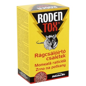 Raticid Roden Tox Cereale din grau impotriva soarecilor si sobolanilor, otrava soareci, sobolani - 3x50g