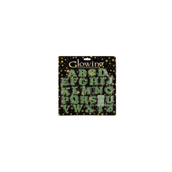 Set 26 de piese cu literele alfabetului fosforescente pentru decorarea camerei Set 26 de piese cu literele alfabetului fosforescente pentru decorarea camerei