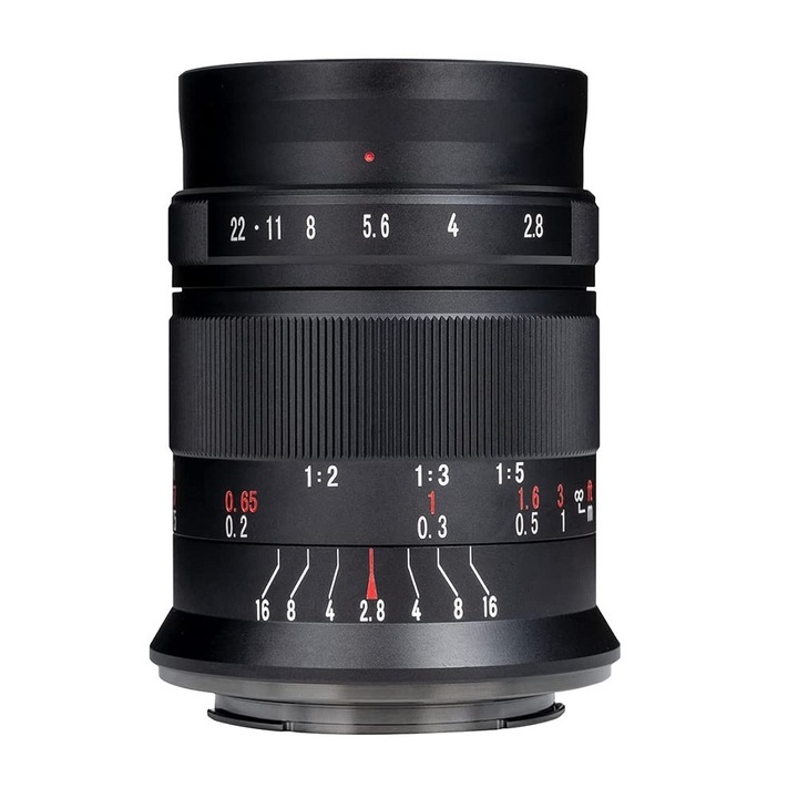 Obiectiv Manual 7Artisans Macro 60mm f/2.8 Mark II pentru Olympus si Panasonic MFT M4/3-mount