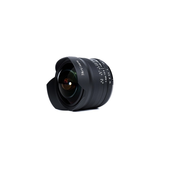 Obiectiv manual 7Artisans 7.5mm F2.8 Mark II Fisheye pentru Nikon Z-Mount