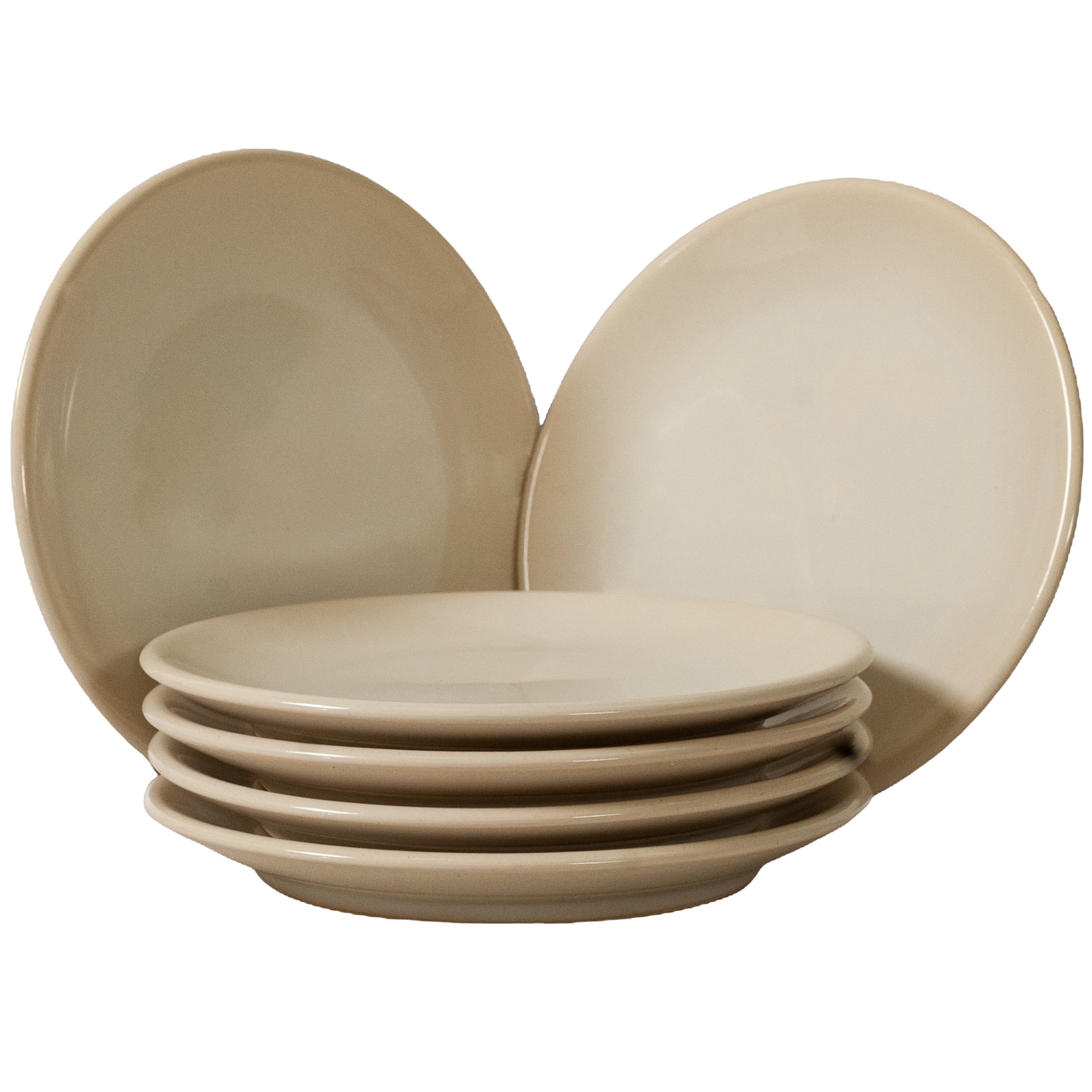 Set 6 farfurii desert, Cesiro, Ø 16.5 cm, Crem Ivoire