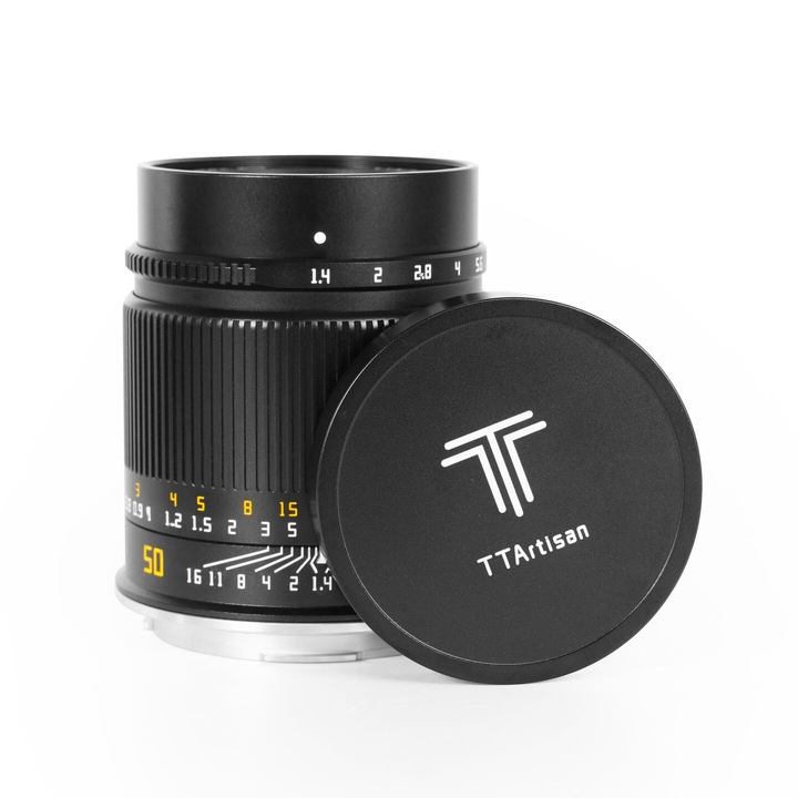 TTArtisan 50mm f/1.4 Black objektív Leica L-bajonetthez