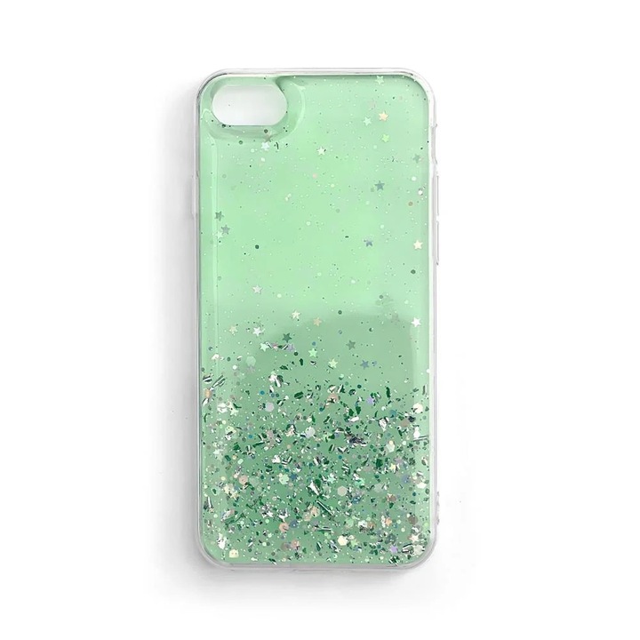 Husa telefon pentru Samsung Galaxy M31s, Verde, Plastic