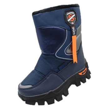 Cizme imblanite pentru baieti Tom Miki C-T9555-B-31, Bleumarin 67678 Cizme imblanite pentru baieti Tom Miki C-T9555-B-31, Bleumarin 67678