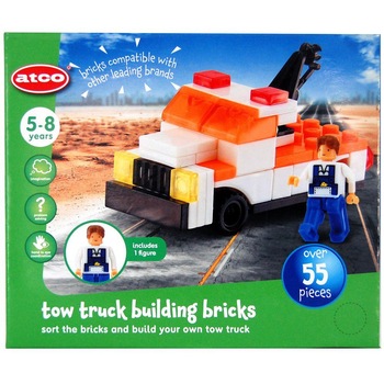 Set de construit Atco, camion, 55 de piese Set de construit Atco, camion, 55 de piese