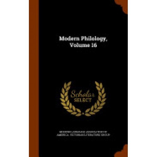 Modern Philology, Volume 16