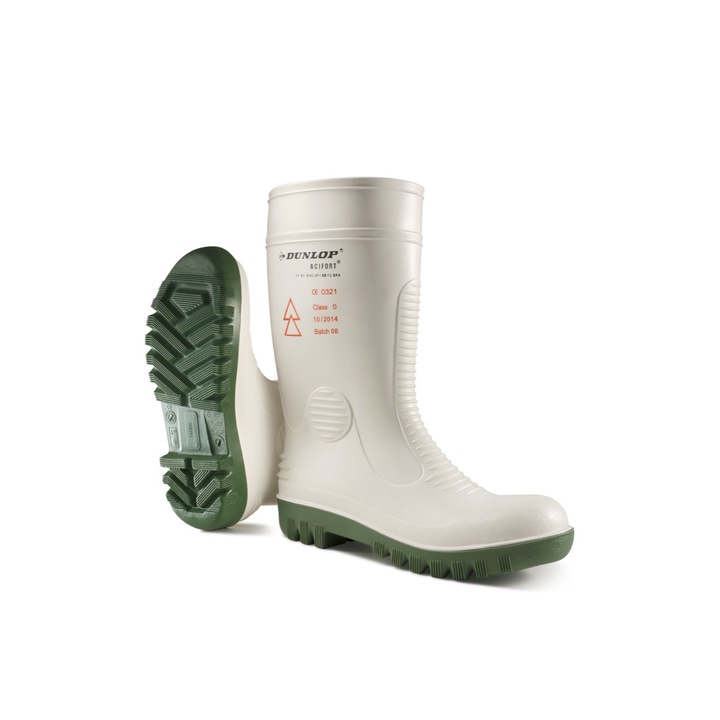 Dunlop acifort high voltage fehér villanyszerelő csizma (GAND79942)