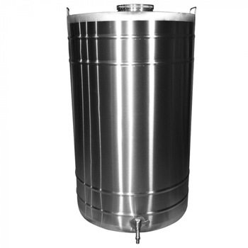 Butoi INOX 300L, EMP Tehno, cu Capac si Canea Butoi INOX 300L, EMP Tehno, cu Capac si Canea