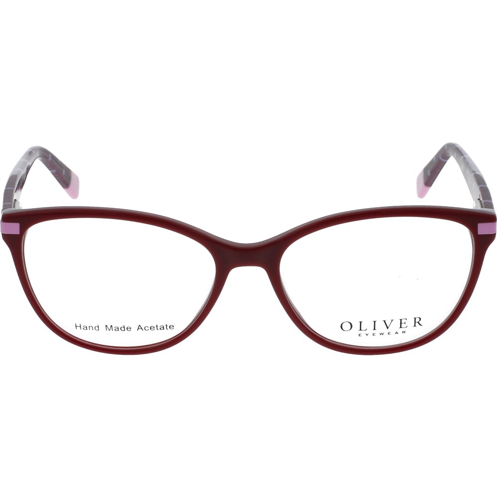 Rame ochelari de vedere Oliver VE172 C4, Visiniu, 53 mm