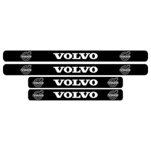 Set stickere praguri, Negre, Volvo