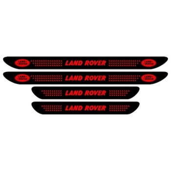 Set stickere praguri, Rosii, Land Rover Set stickere praguri, Rosii, Land Rover