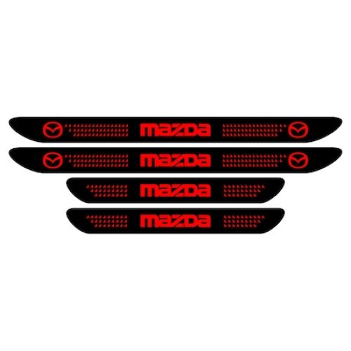 Set stickere praguri, Rosii, Mazda