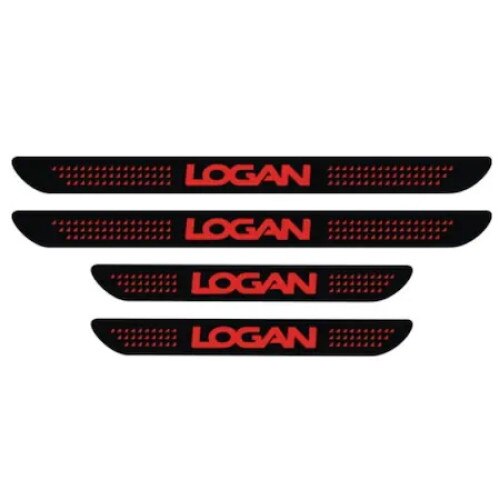 Set stickere praguri, Negre, Logan