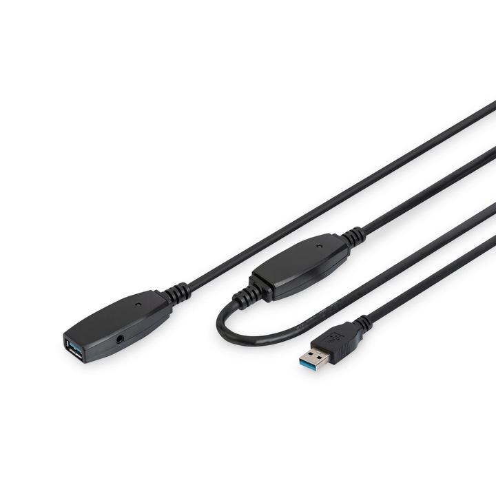 Digitus USB 3.0 Active Extension Cable, Kábel