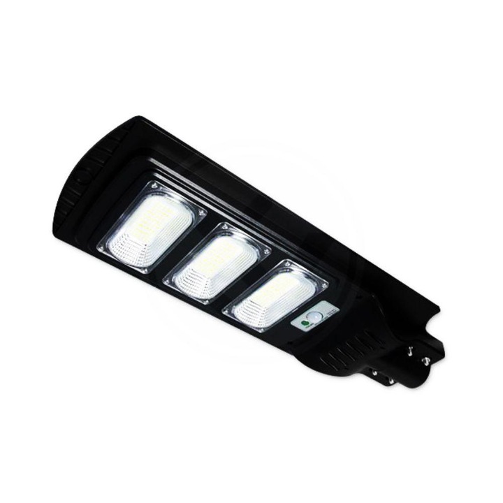 LED улична лампа със соларно пано и дистанционно управление IP65 6000K 150W