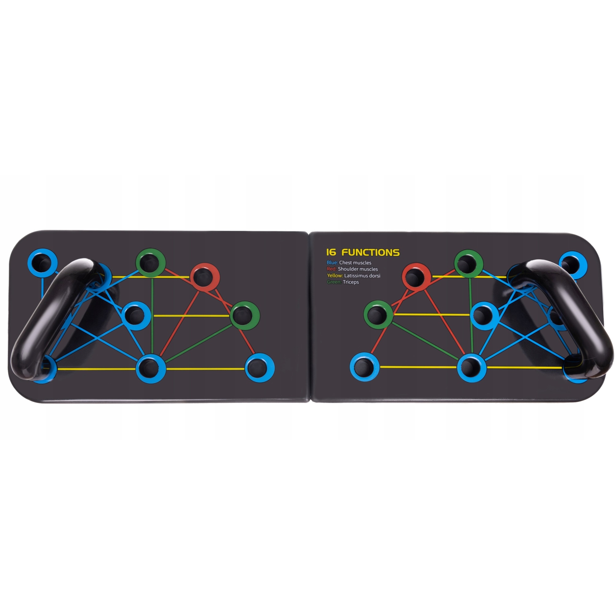 Suport pliabil, Zola®, pentru flotari si exercitii, antiderapant, 9x65x19.5 cm