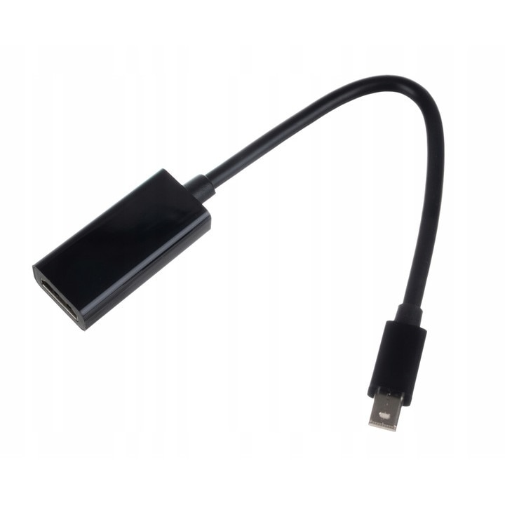 Mini adaptor din DP in HDMI, Zola®, lungimea cablului 14 cm