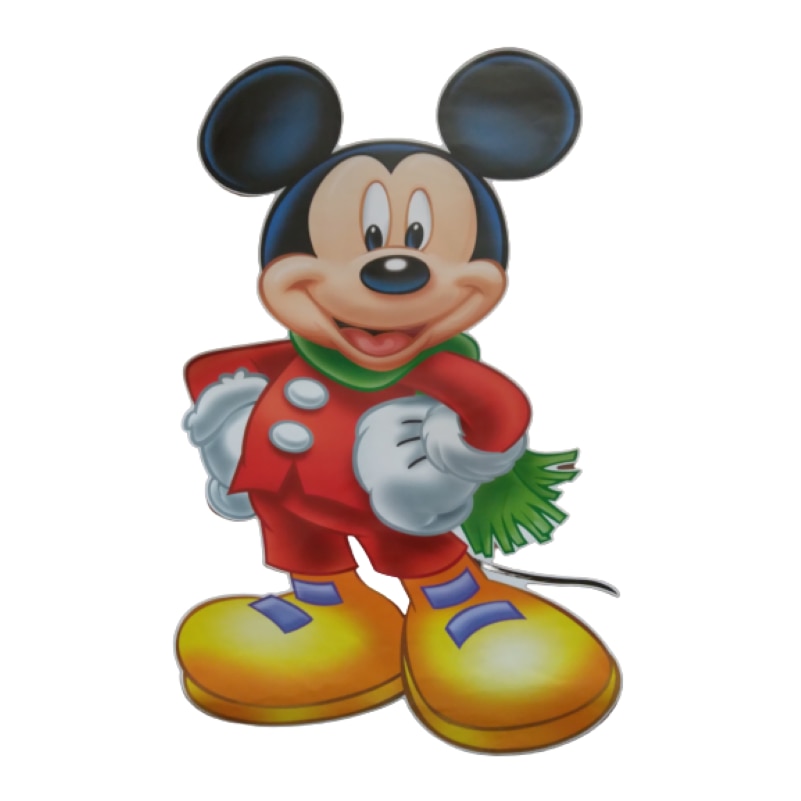 Sticker decorativ Micky Mouse, 85 x 54 cm