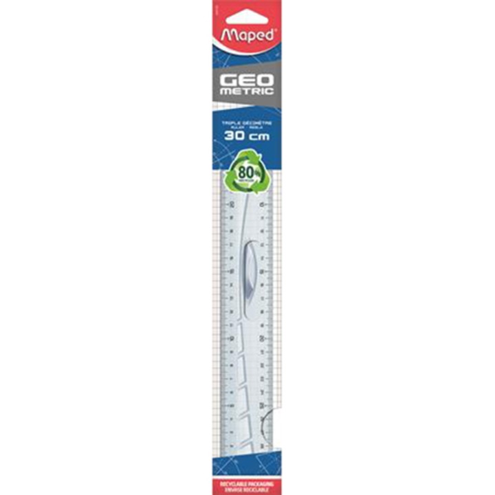 Rigla, Maped, Plastic, 30 cm