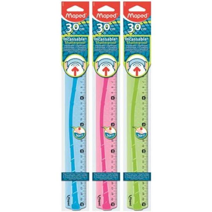 Rigla flexibila, 30cm, Maped