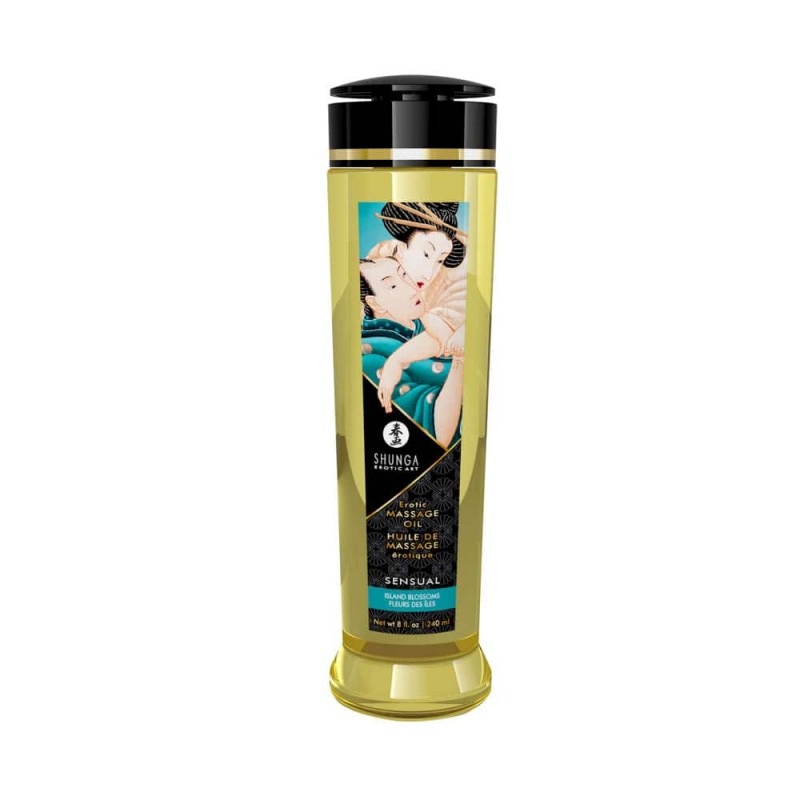 Ulei Pentru Masaj Shunga, Island Blossoms, 240ml