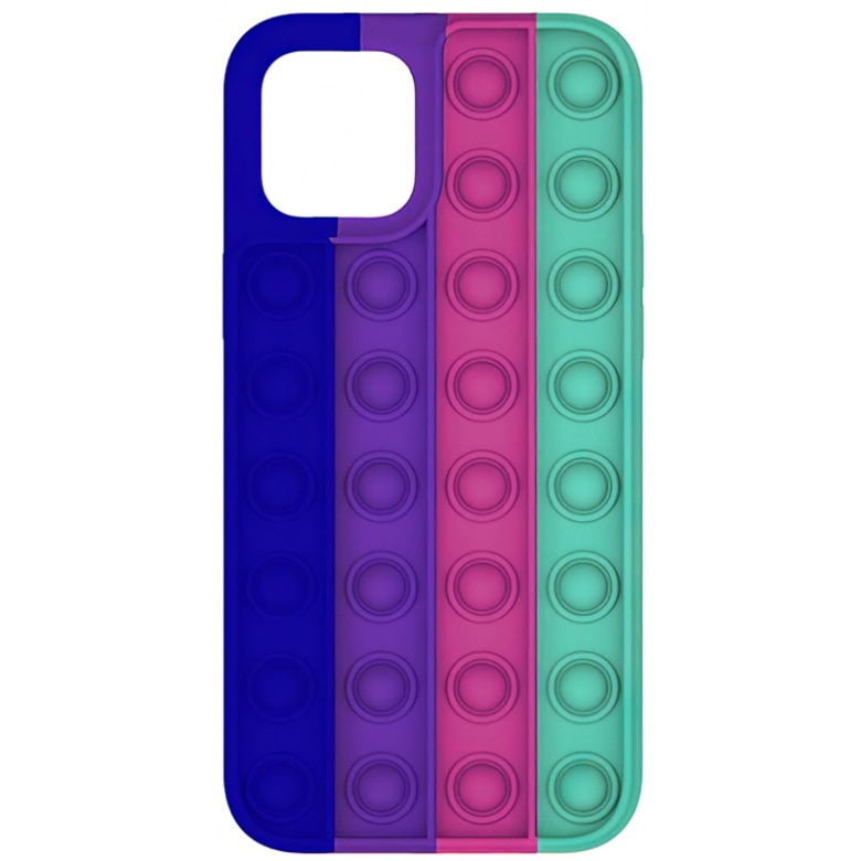 Husa de protectie pentru iPhone 11 Pro, model POP IT, antistres, Multicolor, GSM-BBL3641