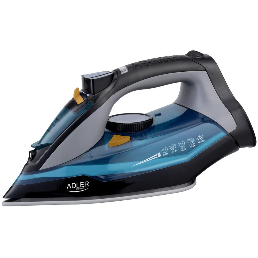 Fier de calcat AD5032 cu talpa din ceramica 3000W, 350ml, calcare orizontala si verticala, 5 functii, 4 sisteme inteligente