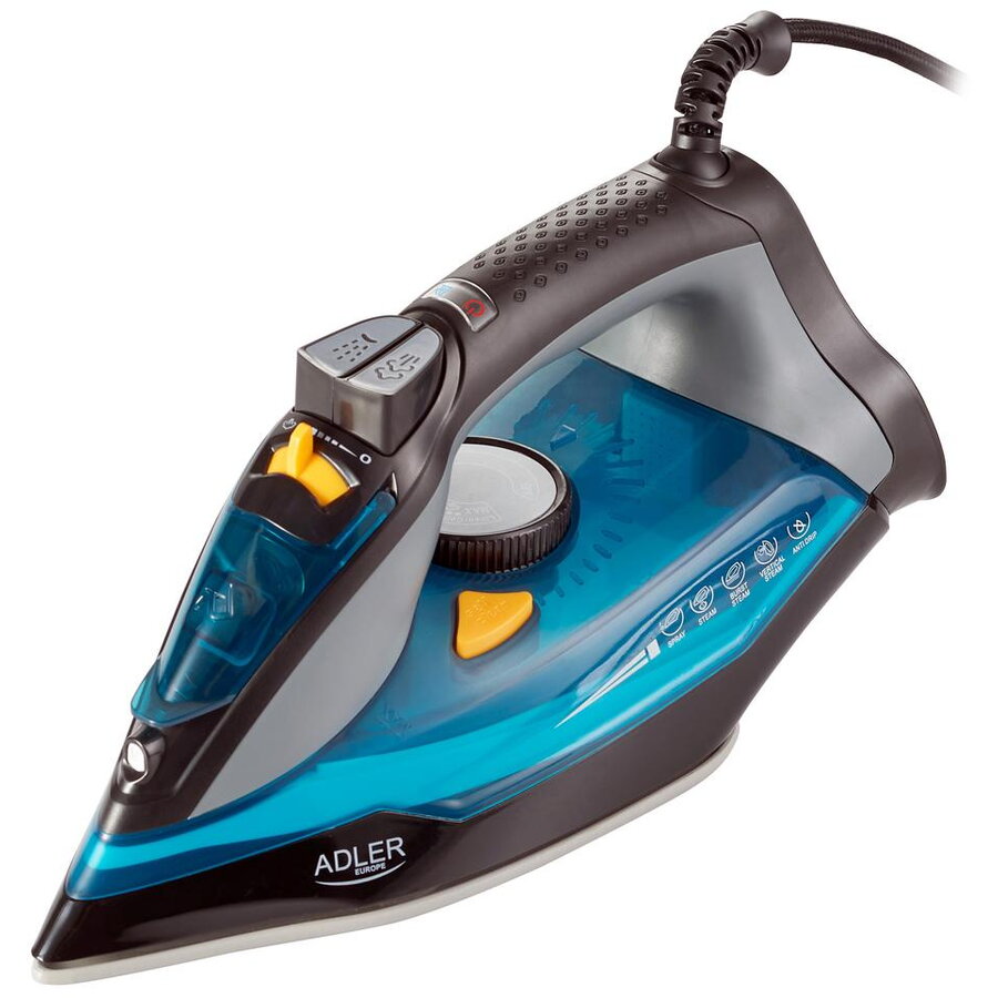 Fier de calcat AD5032 cu talpa din ceramica 3000W, 350ml, calcare orizontala si verticala, 5 functii, 4 sisteme inteligente