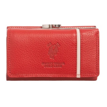 Portofel dama din piele naturala GPD275, Rosu Portofel dama din piele naturala GPD275, Rosu