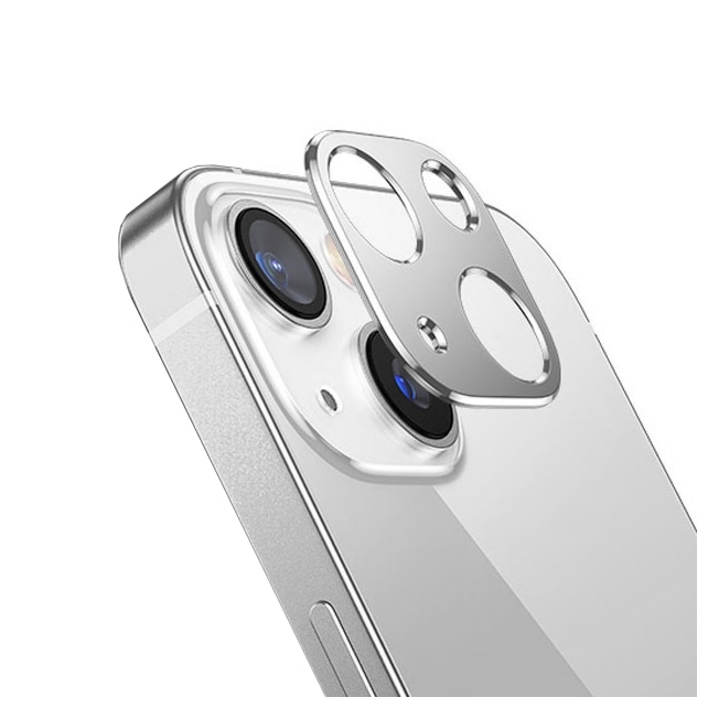 Rama protectie camera Aluminiu SILKASE pentru iPhone 13 Mini, FullGlue