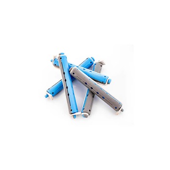 Set 12 bigudiuri lungi pentru permanent, labor pro, albastru-gri Set 12 bigudiuri lungi pentru permanent, labor pro, albastru-gri