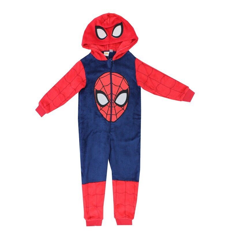 Salopeta flecce poliester, Spider Man, rosie 110-116 CM