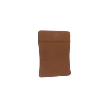 Mousepad cu incarcare wireless pentru telefon, piele ecologica, 97 x 22 x 21 mm, Maro Mousepad cu incarcare wireless pentru telefon, piele ecologica, 97 x 22 x 21 mm, Maro