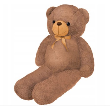 Urs de plus gigantic, Zola®, maro cu fundita, 160 cm Urs de plus gigantic, Zola®, maro cu fundita, 160 cm
