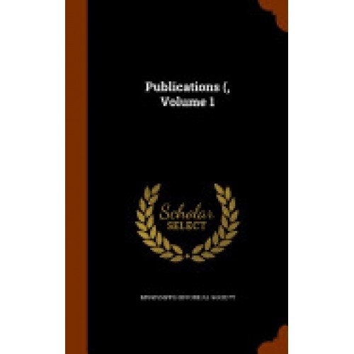 Publications (, Volume 1