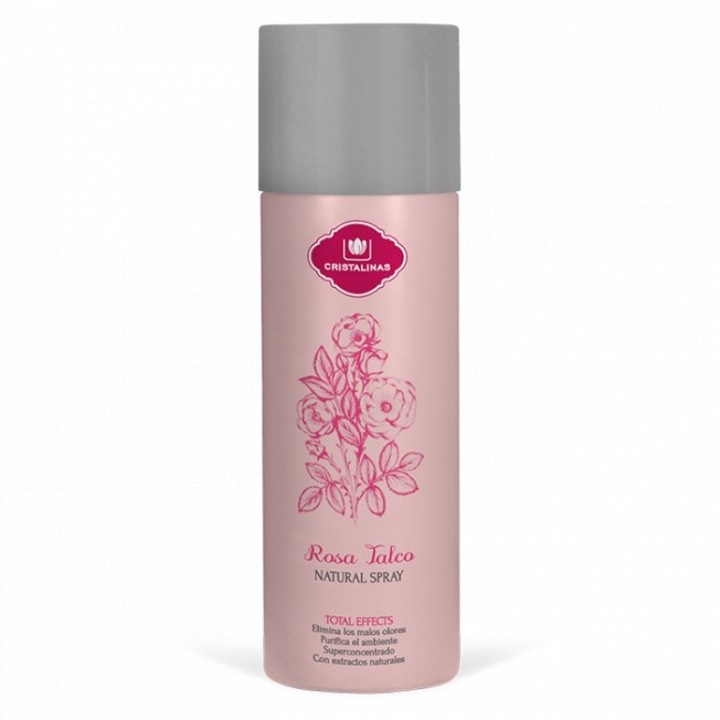 Koncentrált természetes spray Cristalinas - Rózsa 200 ml