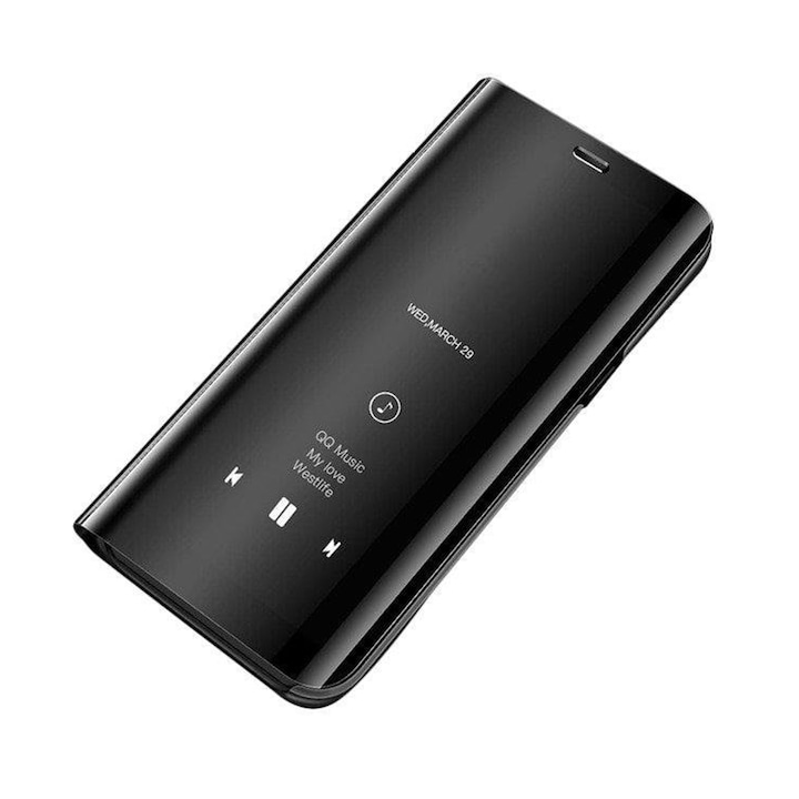 Telefontok Samsung Galaxy A13 (A135F / A137F) - Fekete Clear View Tok