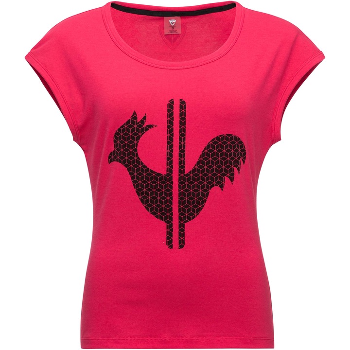 Tricou pentru femei, Rossignol, Poliester, M, Roz