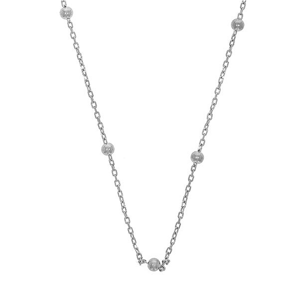 Lant Argint Jenifer2, 96cm lungime