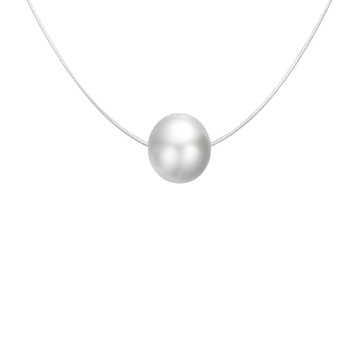 Colier din argint 925 Pearl Fish Line, perla sintetica Colier din argint 925 Pearl Fish Line, perla sintetica
